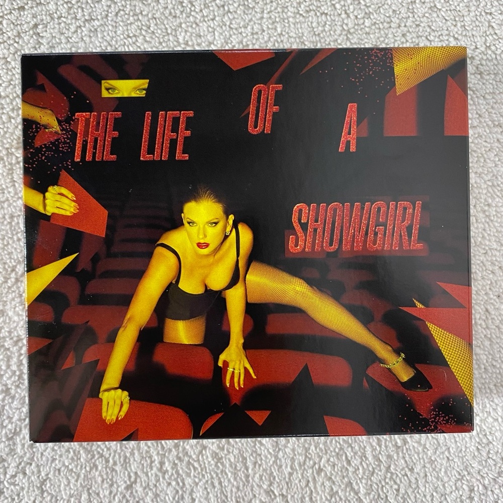 Taylor Swift The Life Of A Showgirl It's Frightening Deluxe CD NEW